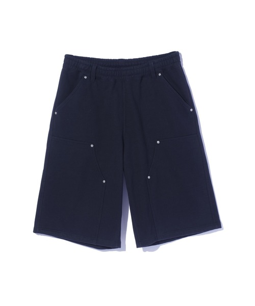 XLARGE(エクストララージ)の「OG DOUBLE KNEE SHORT PANTS(スウェットパンツ・メンズ・パープル/ブラック/アッシュ・S/M/L/XL)」の17枚目の写真