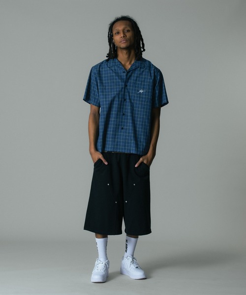 XLARGE(エクストララージ)の「OG DOUBLE KNEE SHORT PANTS(スウェットパンツ・メンズ・パープル/ブラック/アッシュ・S/M/L/XL)」の12枚目の写真