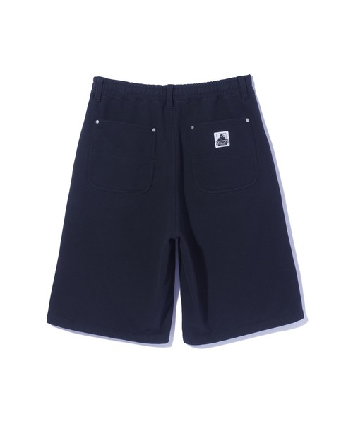 XLARGE(エクストララージ)の「OG DOUBLE KNEE SHORT PANTS(スウェットパンツ・メンズ・パープル/ブラック/アッシュ・S/M/L/XL)」の6枚目の写真