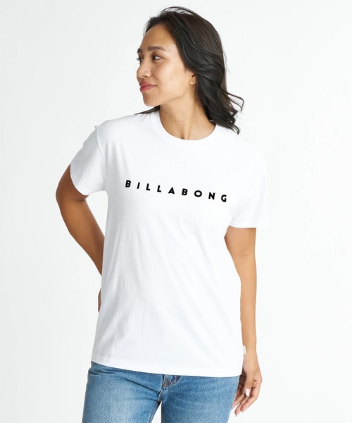 BILLABONG(ビラボン)の「BILLABONG/ビラボン 半袖 Tシャツ 接触冷感 遮熱 UVカット BG01C200(Tシャツ/カットソー・レディース・バイオレット/ブラック/ホワイト・M/L)」の4枚目の写真