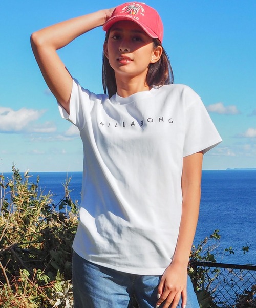 BILLABONG(ビラボン)の「BILLABONG/ビラボン 半袖 Tシャツ 接触冷感 遮熱 UVカット BG01C200(Tシャツ/カットソー・レディース・バイオレット/ブラック/ホワイト・M/L)」の10枚目の写真