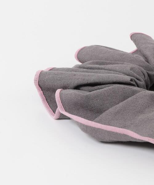 SMELLY(スメリー)の「カラーパイピングボリュームシュシュ(シュシュ・レディース・ホワイト系その他/グレー系その他・-)」の9枚目の写真