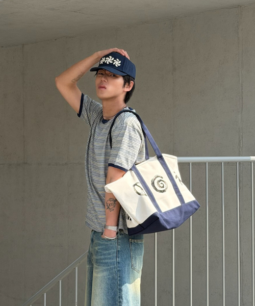 AMOU(アモウ)の「AMOU Multi Stripe Ringer T-Shirts Melange(Tシャツ/カットソー・レディース・その他・1/2/W)」の15枚目の写真