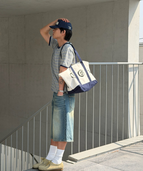 AMOU(アモウ)の「AMOU Multi Stripe Ringer T-Shirts Melange(Tシャツ/カットソー・レディース・その他・1/2/W)」の16枚目の写真