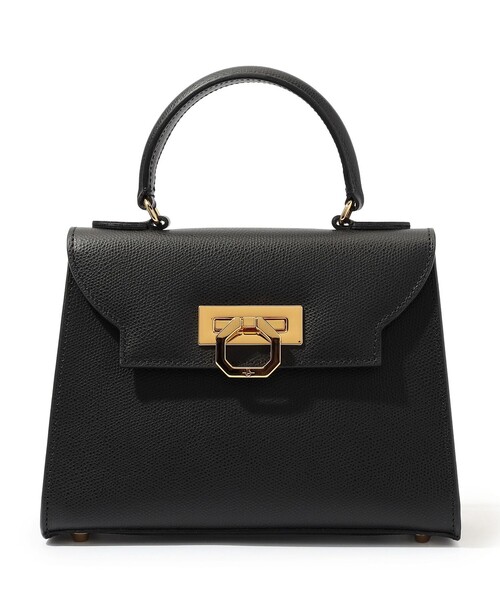 CARBOTTI(カルボッティ)の「CARBOTTI ERIKA ハンドバッグ(ハンドバッグ・レディース・チャコールグレー/ブラック/グレイッシュベージュ/アイボリー・FREE)」の3枚目の写真