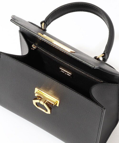CARBOTTI(カルボッティ)の「CARBOTTI ERIKA ハンドバッグ(ハンドバッグ・レディース・チャコールグレー/ブラック/グレイッシュベージュ/アイボリー・FREE)」の17枚目の写真