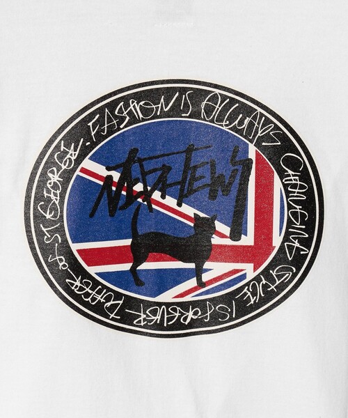 The DUFFER N NEPHEWS(ザ ダファーアンドネフューズ)の「<The DUFFER N NEPHEWS> CAT T WHT TEE/Tシャツ(Tシャツ/カットソー・メンズ・ホワイト・S/M)」の6枚目の写真