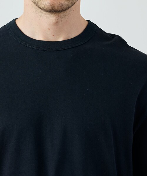 JAMES PERSE(ジェームスパース)の「ヘビーラックスジャージー ロングスリーブTシャツ MLOJ3771(Tシャツ/カットソー・メンズ・ホワイト/ブラック・1/2)」の9枚目の写真