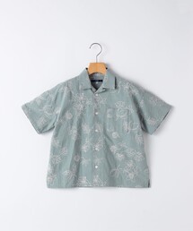 SHIPS | SHIPS KIDS:90cm /エンブロイダリー オープンカラー シャツ(シャツ/ブラウス)