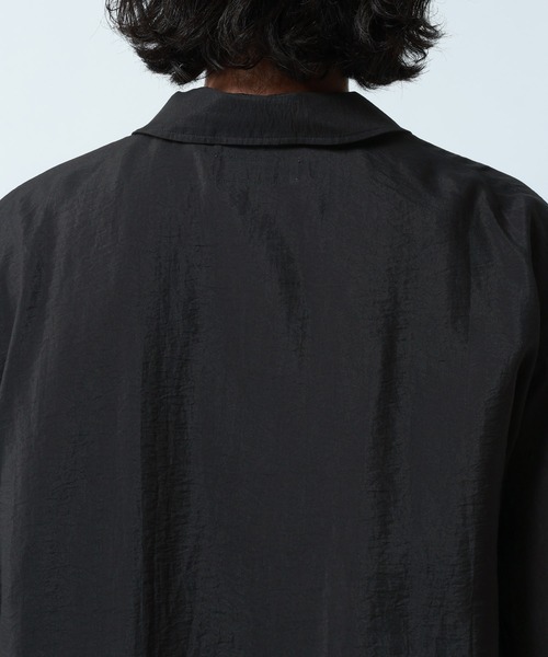 RAGEBLUE（レイジブルー）の「Sheer Nylon Fatigue Shirt/シアーファティーグシャツ（シャツ/ブラウス・メンズ・ブラック/ライトブルー・MEDIUM/LARGE）」の21枚目の写真