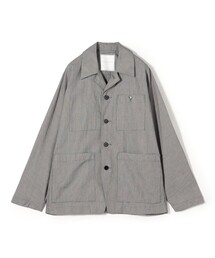 コットンリネンキュプラ ドルマンスリーブ カバーオールジャケット