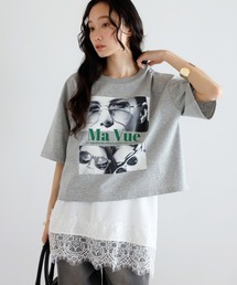 Bonjour Sagan（ボンジュールサガン）の「【汗染み防止】【アソート】コンパクトTシャツ（Tシャツ/カットソー）」