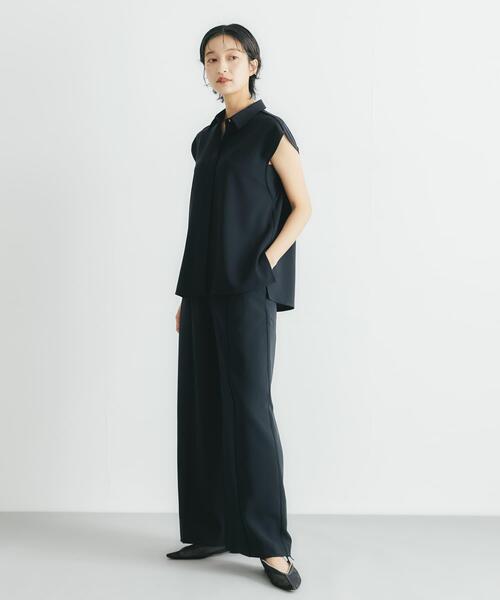 URBAN RESEARCH ROSSO WOMEN（アーバンリサーチ　ロッソ）の「クールタッチ 防シワ シャツブラウス（シャツ/ブラウス・レディース・ミント/ブルー系その他/ベージュ系その他・FREE）」の13枚目の写真