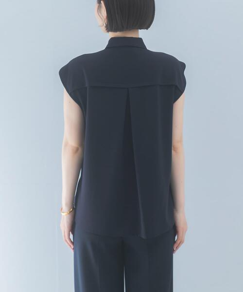 URBAN RESEARCH ROSSO WOMEN（アーバンリサーチ　ロッソ）の「クールタッチ 防シワ シャツブラウス（シャツ/ブラウス・レディース・ミント/ブルー系その他/ベージュ系その他・FREE）」の16枚目の写真