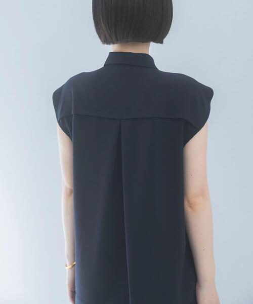 URBAN RESEARCH ROSSO WOMEN（アーバンリサーチ　ロッソ）の「クールタッチ 防シワ シャツブラウス（シャツ/ブラウス・レディース・ミント/ブルー系その他/ベージュ系その他・FREE）」の18枚目の写真