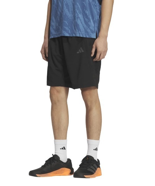 adidas(アディダス)の「アディダス adidas クール タッチ レギュラーフィット ステルス スリーバー 9インチ ショーツ(その他パンツ・メンズ・オリーブ/ブラック/ダークブルー・S/M/L/LL/3L)」の2枚目の写真