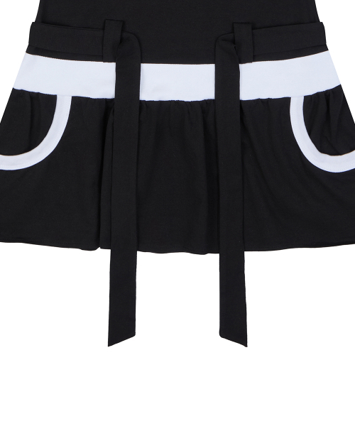 LUVISTRUE（ラヴイズトゥルー）の「SY BELT LAYERED DRESS(BLACK)（ワンピース・レディース・その他・FREE）」の5枚目の写真