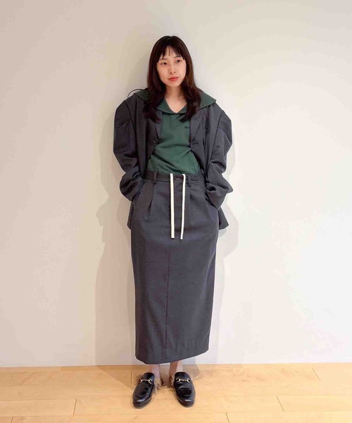 HOLIDAY(ホリデイ)の「WOOL PUFF JACKET ウールパフジャケット(テーラードジャケット・レディース・チャコールグレー・ONE SIZE)」の10枚目の写真