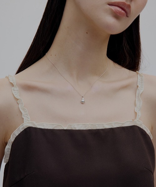 Ameri(�A����)��MEDI SLV925 PEAR NECKLACE(�l�b�N���X)