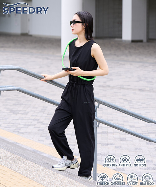 限定展開 <吸水速乾・接触冷感・UVカット>スピードライ ノースリーブ