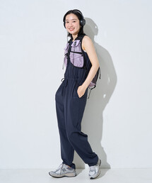 限定展開 <吸水速乾・接触冷感・UVカット>スピードライ ノースリーブ オールインワン
