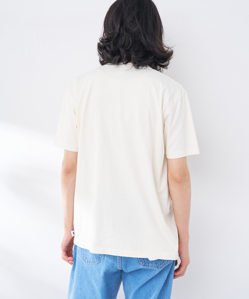 B.C STOCK(ベーセーストック)の「ANTS & ELEPHANTS / アンツアンドエレファンツ ナチュラルフェードヘンリー(Tシャツ/カットソー・メンズ・グレー/ホワイト/ブルー系その他・MEDIUM/LARGE)」の7枚目の写真