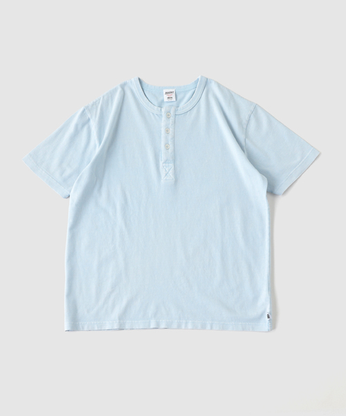 B.C STOCK(ベーセーストック)の「ANTS & ELEPHANTS / アンツアンドエレファンツ ナチュラルフェードヘンリー(Tシャツ/カットソー・メンズ・グレー/ホワイト/ブルー系その他・MEDIUM/LARGE)」の15枚目の写真