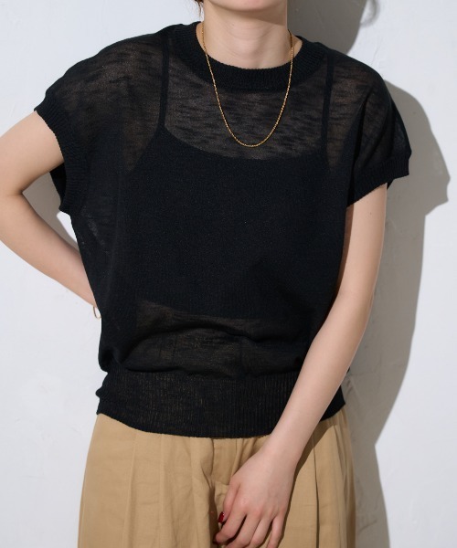 model：163cm / size：F