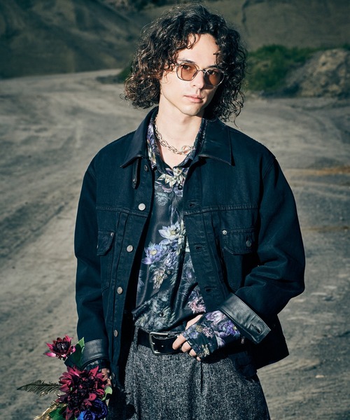 glamb(グラム)の「Nightfall Flower Shirt / ナイトフォールフラワーシャツ(シャツ/ブラウス・メンズ・ブラック/マルチ・S/M/L)」の13枚目の写真