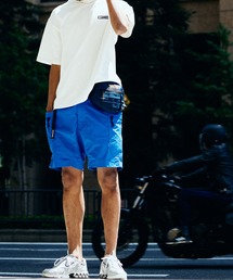 UNISEX】LAYERD WIDE SHORTPANTS/レイヤードワイドショートパンツ