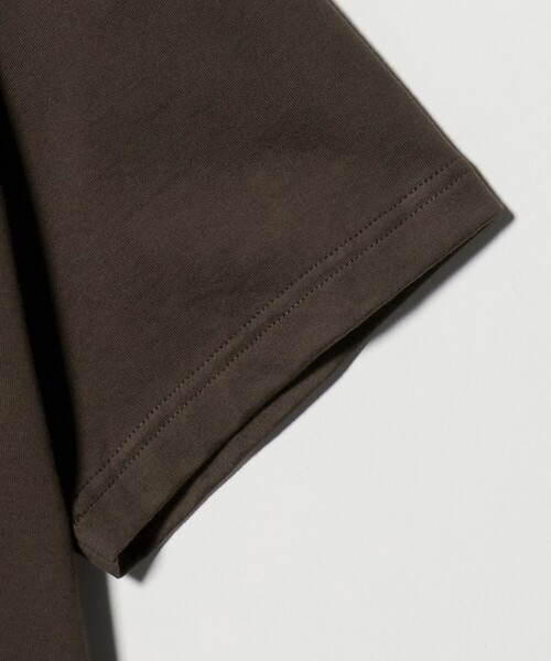 BEAUTY&YOUTH UNITED ARROWS(ビューティーアンドユースユナイテッドアローズ)の「レースドッキング ショートスリーブ Tシャツ(Tシャツ/カットソー・レディース・ダークブラウン/オフホワイト/ブラック・FREE)」の14枚目の写真