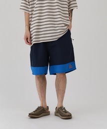 GERRY ナイロンZIPバイカラーショートパンツ