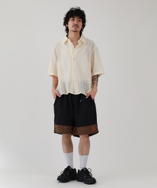 GERRY(ジェリー)の「GERRY ナイロンZIPバイカラーショートパンツ(その他パンツ・メンズ・ブラック系/ブラック×グレー/ブラック×ベージュ/ネイビー系1/ネイビー系2/チャコールグレー×ブラック・M/L/LL/S)」の14枚目の写真