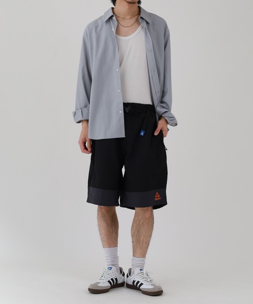 GERRY(ジェリー)の「GERRY ナイロンZIPバイカラーショートパンツ(その他パンツ・メンズ・ブラック系/ブラック×グレー/ブラック×ベージュ/ネイビー系1/ネイビー系2/チャコールグレー×ブラック・M/L/LL/S)」の10枚目の写真