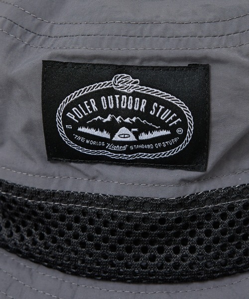 POLeR(ポーラー)の「【POLeR/ポーラー】2WAY DRAW+SUNGUARD BRIM HAT / 2WAYブリムハット / 261MCV0027(ハット・メンズ・グレー/カーキ/ブラック/ネイビー・フリー)」の18枚目の写真