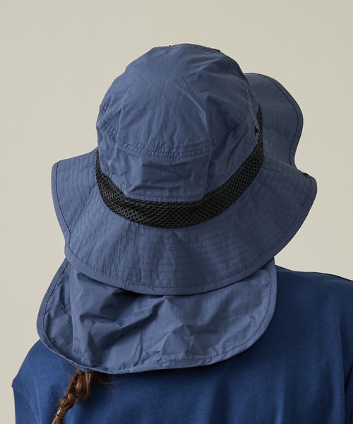 POLeR(ポーラー)の「【POLeR/ポーラー】2WAY DRAW+SUNGUARD BRIM HAT / 2WAYブリムハット / 261MCV0027(ハット・メンズ・グレー/カーキ/ブラック/ネイビー・フリー)」の13枚目の写真