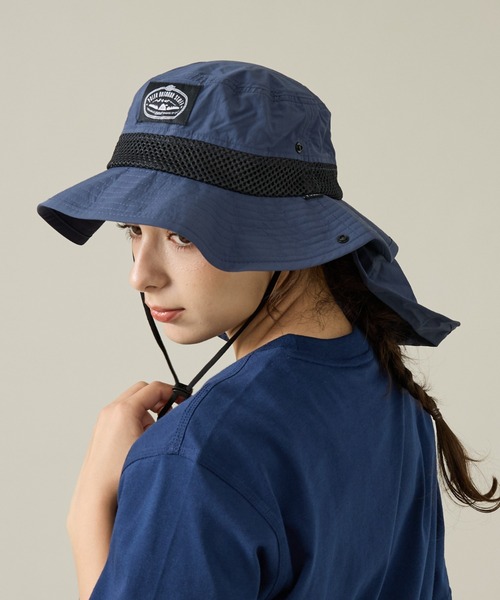 POLeR(ポーラー)の「【POLeR/ポーラー】2WAY DRAW+SUNGUARD BRIM HAT / 2WAYブリムハット / 261MCV0027(ハット・メンズ・グレー/カーキ/ブラック/ネイビー・フリー)」の12枚目の写真