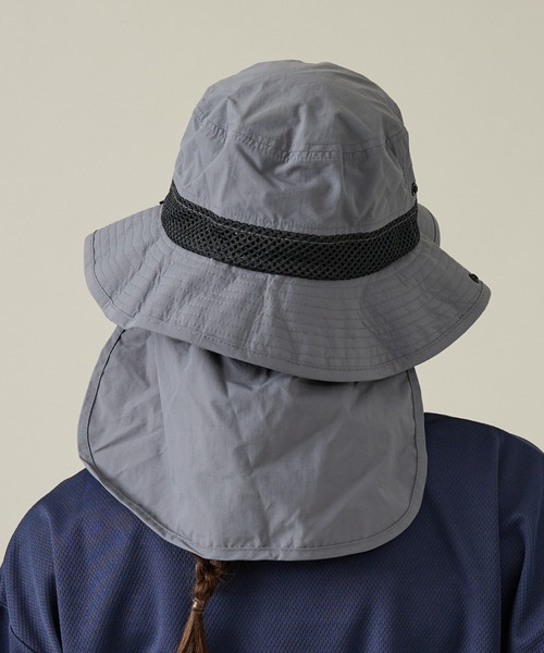 POLeR(ポーラー)の「【POLeR/ポーラー】2WAY DRAW+SUNGUARD BRIM HAT / 2WAYブリムハット / 261MCV0027(ハット・メンズ・グレー/カーキ/ブラック/ネイビー・フリー)」の17枚目の写真