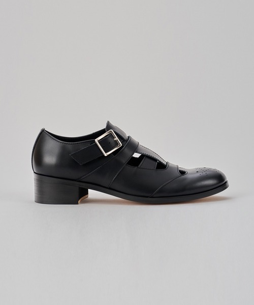 PADRONE(パドローネ)の「【PADRONE/パドローネ】BL GURRKHA SHOES(ドレスシューズ・メンズ・ブラック・41/40/42)」の2枚目の写真