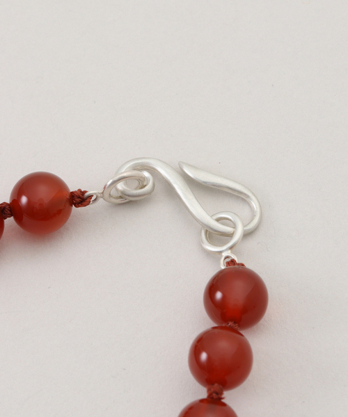 FRAMeWORK(フレームワーク)の「≪追加≫OCUCCI/オクチ 別注STONE8mm 43CM CHOKER RED AGATE(ネックレス・レディース・レッド・FREE)」の6枚目の写真