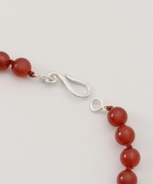 FRAMeWORK(フレームワーク)の「≪追加≫OCUCCI/オクチ 別注STONE8mm 43CM CHOKER RED AGATE(ネックレス・レディース・レッド・FREE)」の7枚目の写真