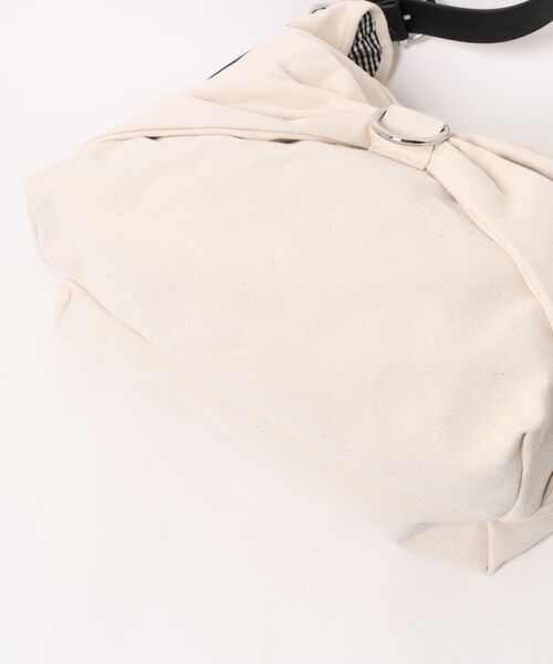 Little sunny bite(リトルサニーバイト)の「littlesunnybite/リトルサニーバイト/ribbon canvas bag(ショルダーバッグ・レディース・ナチュラル/ブルー/ピンク・F)」の15枚目の写真