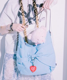 Little sunny bite | littlesunnybite/リトルサニーバイト/ribbon canvas bag(ショルダーバッグ)