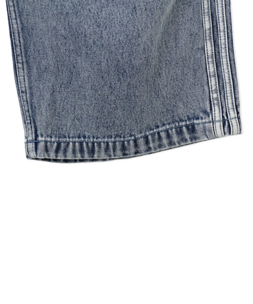 adidas(アディダス)の「adidas MULTICOLOR SST DENIM JEANS STRAIGHT LEG / アディダス マルチ SST デニム ジーンズ(デニムパンツ・メンズ・ライトインディゴブルー・32inch/30inch/34inch/36inch)」の6枚目の写真
