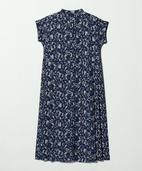 A DAY IN THE LIFE UNITED ARROWS(アデイインザライフユナイテッドアローズ)の「プリーツ シャツワンピース ‐ウォッシャブル‐ <A DAY IN THE LIFE>(ワンピース・レディース・モカ/ブラック/ネイビー・FREE)」の1枚目の写真
