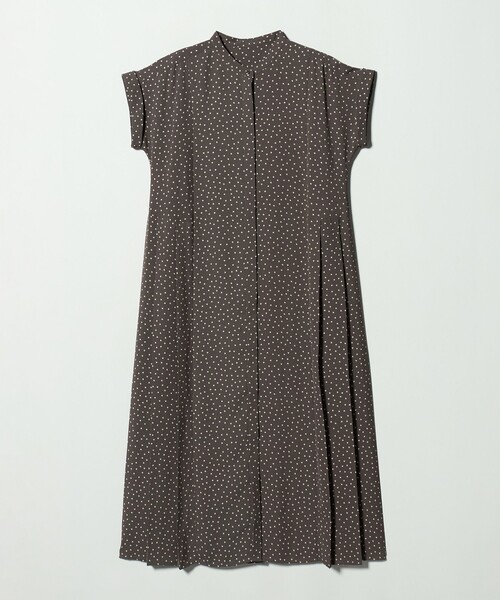 A DAY IN THE LIFE UNITED ARROWS(アデイインザライフユナイテッドアローズ)の「プリーツ シャツワンピース ‐ウォッシャブル‐ <A DAY IN THE LIFE>(ワンピース・レディース・モカ/ブラック/ネイビー・FREE)」の13枚目の写真