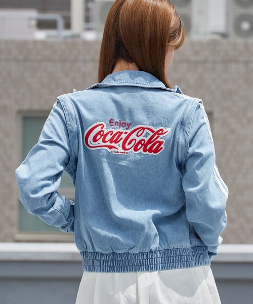 adidas(アディダス)の「adidas/アディダス ORI FIREBIRD REG DENIM オリ ファイヤーバード レグ スリーストライプス デニムジャケット レディース 秋 秋服 2026年秋冬(ジャージ・レディース・ブルー・S/M/L/XS)」の13枚目の写真