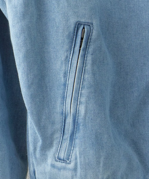 adidas(アディダス)の「adidas/アディダス ORI FIREBIRD REG DENIM オリ ファイヤーバード レグ スリーストライプス デニムジャケット レディース 秋 秋服 2026年秋冬(ジャージ・レディース・ブルー・S/M/L/XS)」の20枚目の写真