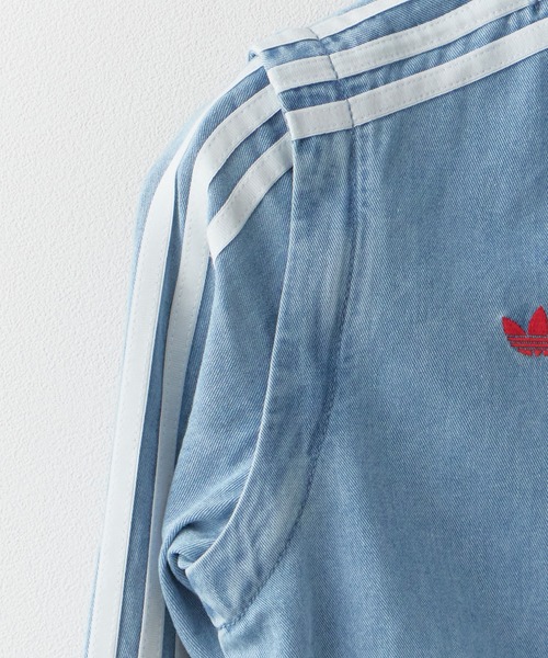adidas(アディダス)の「adidas/アディダス ORI FIREBIRD REG DENIM オリ ファイヤーバード レグ スリーストライプス デニムジャケット レディース 秋 秋服 2026年秋冬(ジャージ・レディース・ブルー・S/M/L/XS)」の21枚目の写真