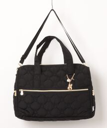 SAC'S BARJean（サックスバージーン）の「【miffy/ミッフィー】 チャーム付き ボストンバッグ（ボストンバッグ）」